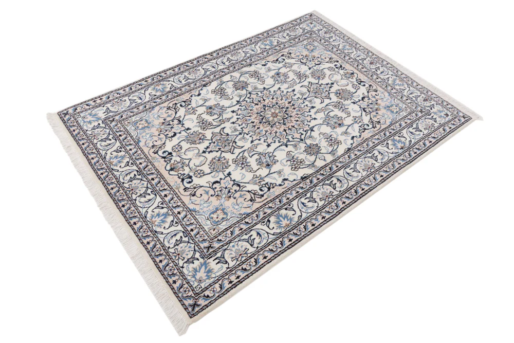 Perserteppich - Nain - 200 x 147 cm - creme - Image 2