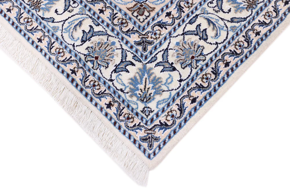 Perserteppich - Nain - 200 x 150 cm - dunkelblau - Image 5