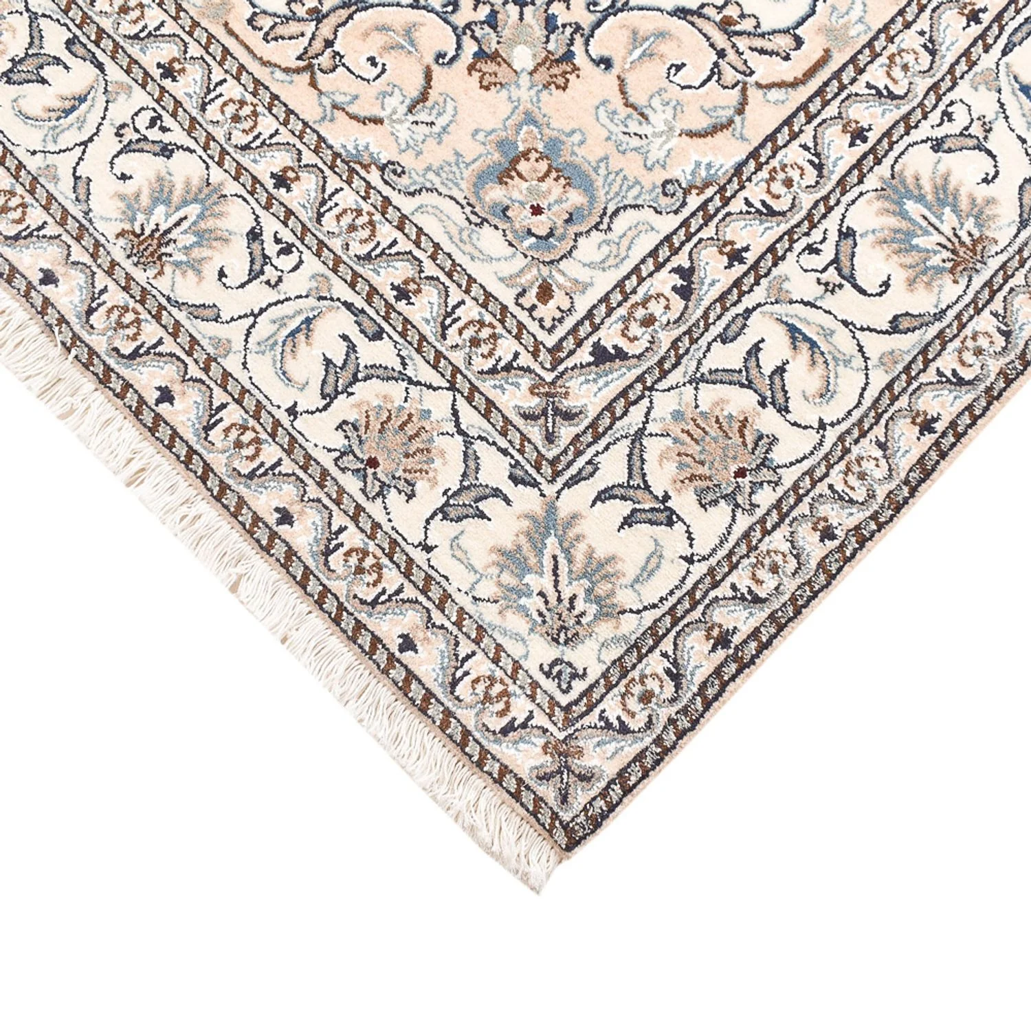Perserteppich - Nain - 200 x 150 cm - hellbeige - Image 2