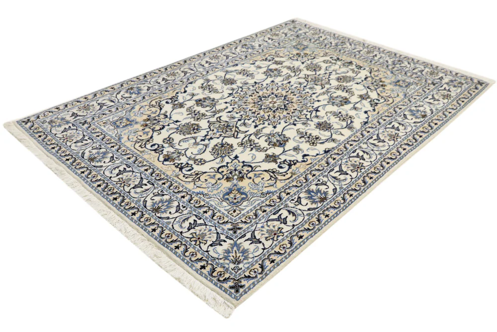 Perserteppich - Nain - 207 x 148 cm - creme - Image 2