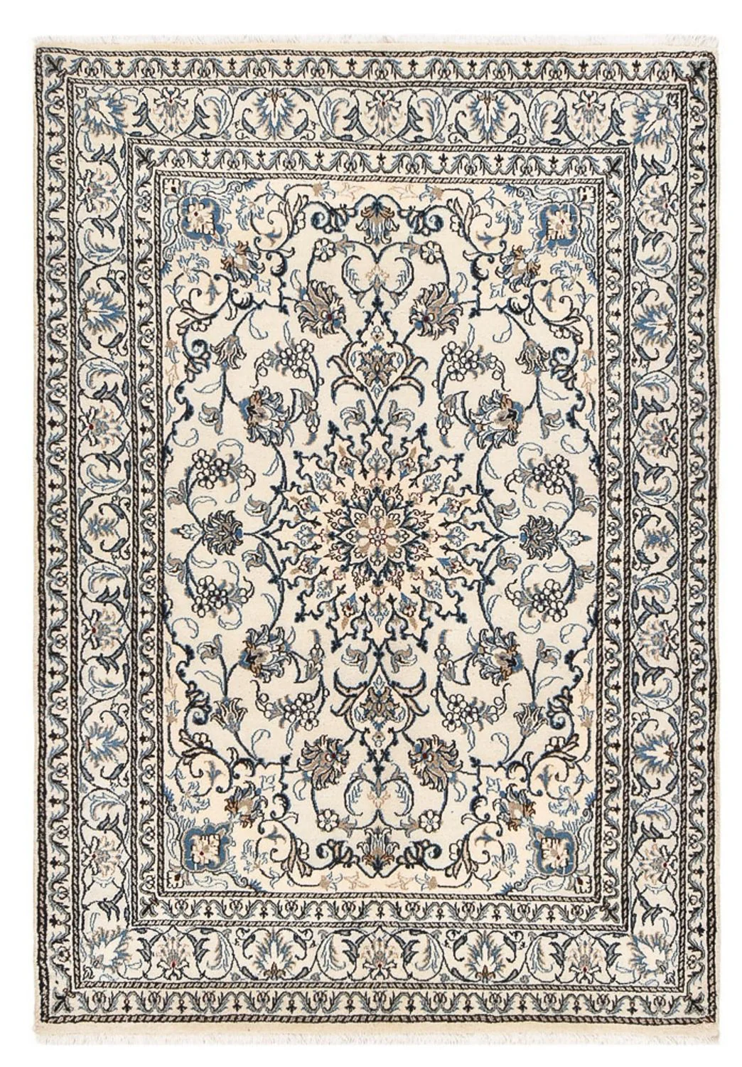Perserteppich - Nain - 218 x 150 cm - creme