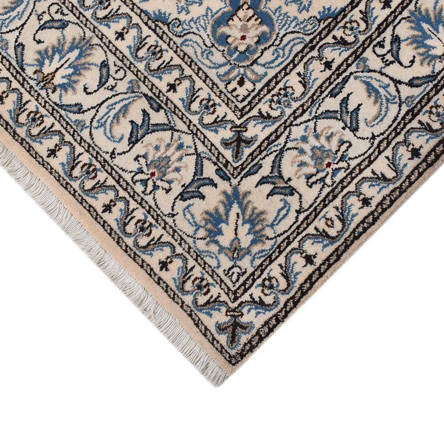Perserteppich - Nain - 218 x 150 cm - creme - Image 2