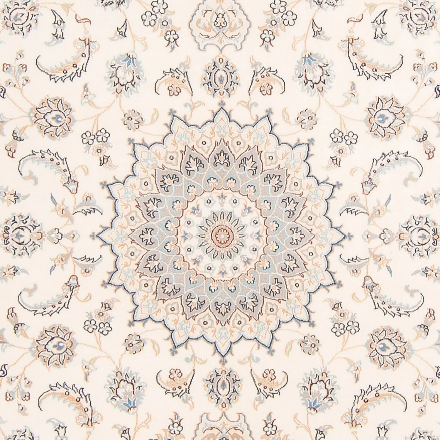 Perserteppich - Nain - 228 x 170 cm - creme - Image 2