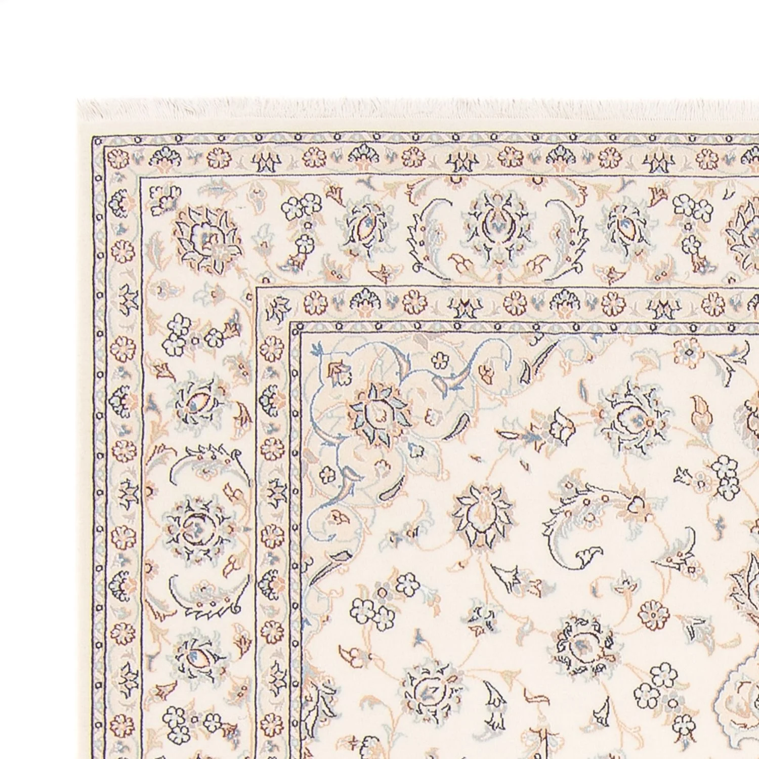 Perserteppich - Nain - 228 x 170 cm - creme - Image 3