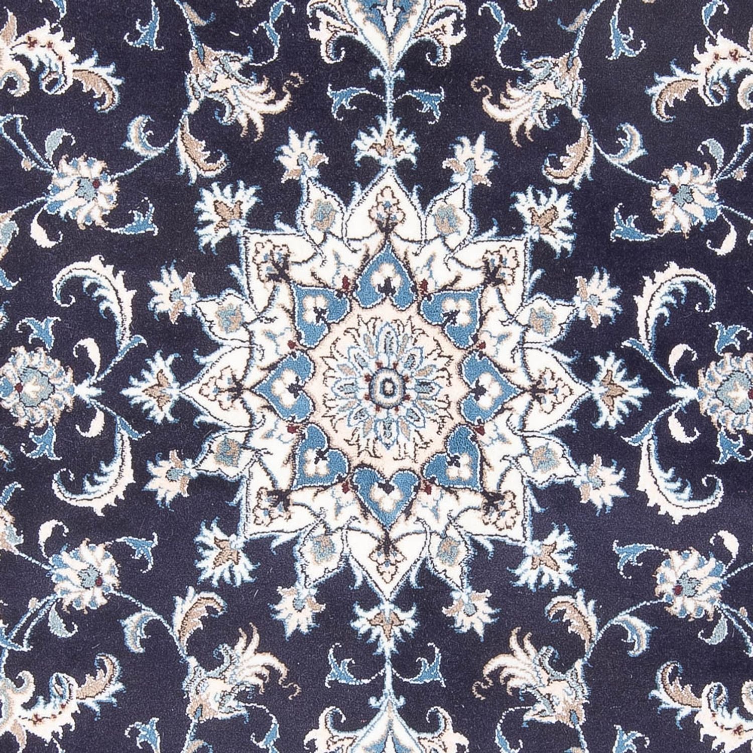 Perserteppich - Nain - 232 x 168 cm - dunkelblau - Image 2