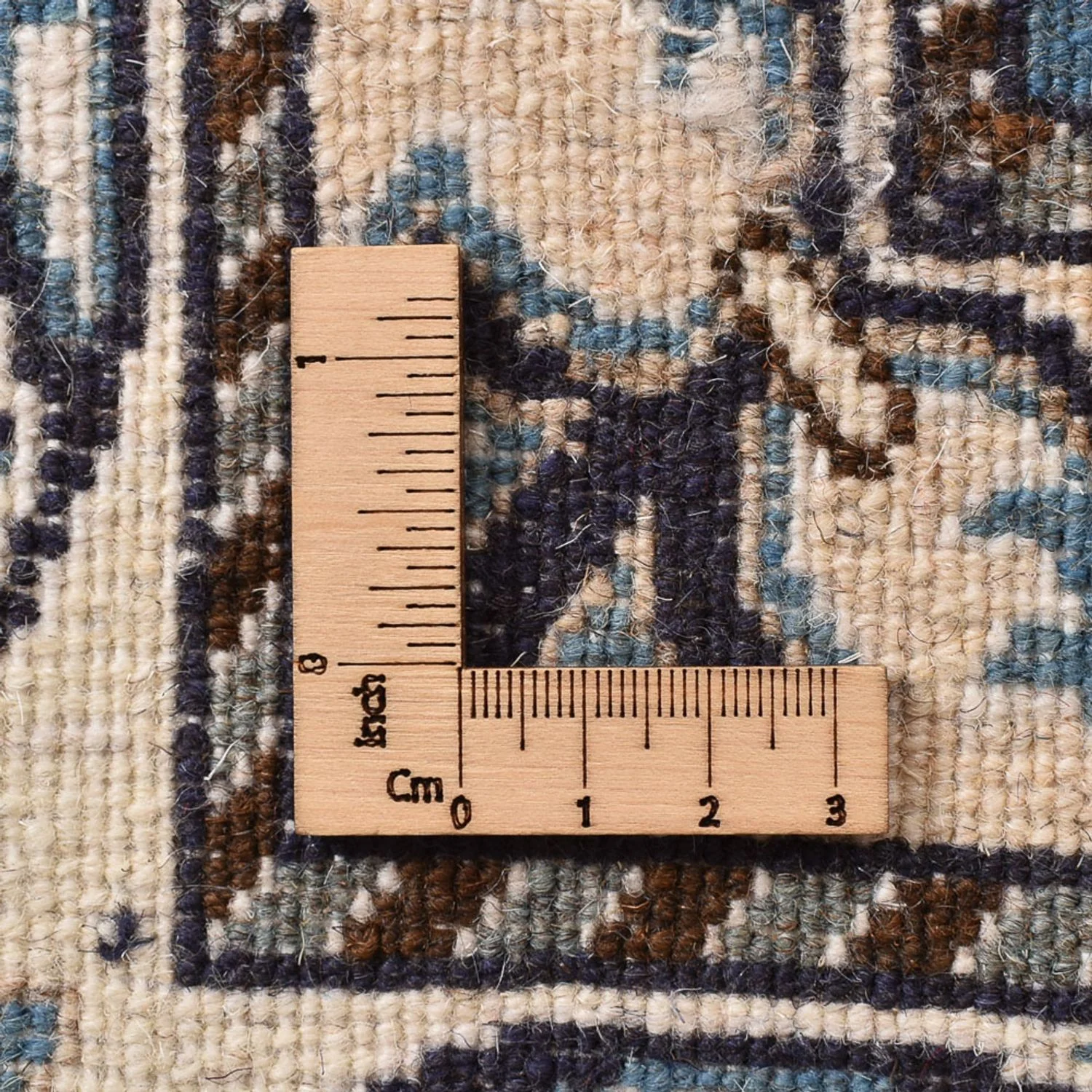 Perserteppich - Nain - 233 x 168 cm - hellblau - Image 6
