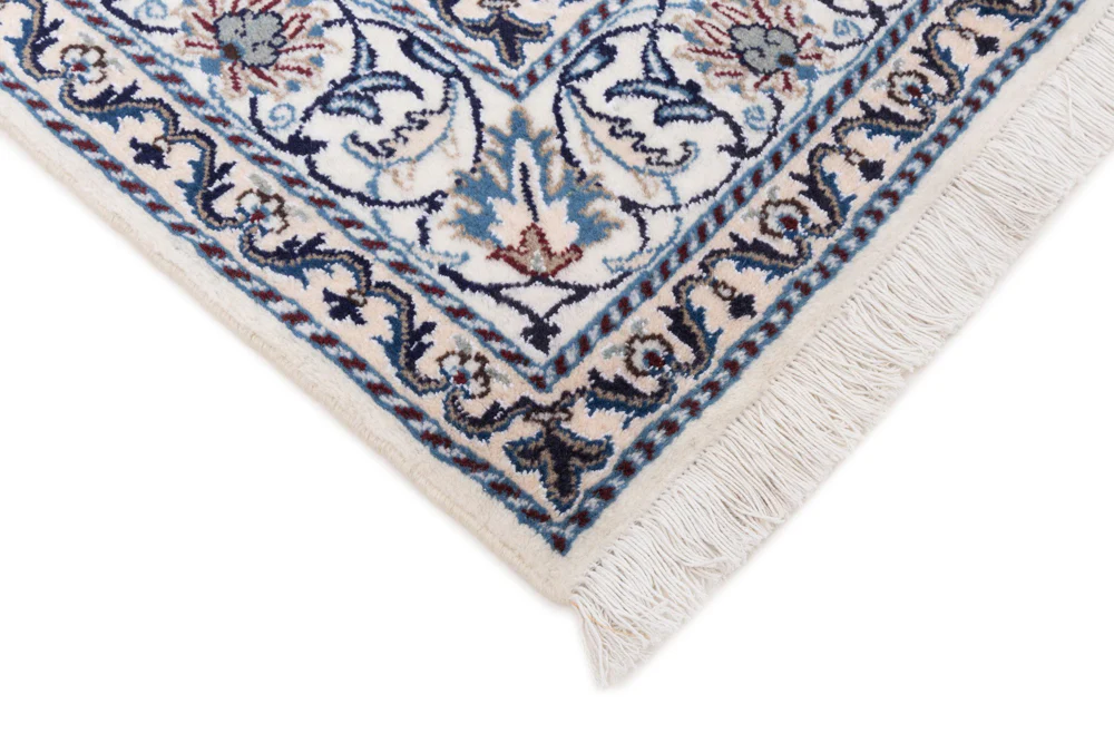 Perserteppich - Nain - 234 x 165 cm - creme - Image 6
