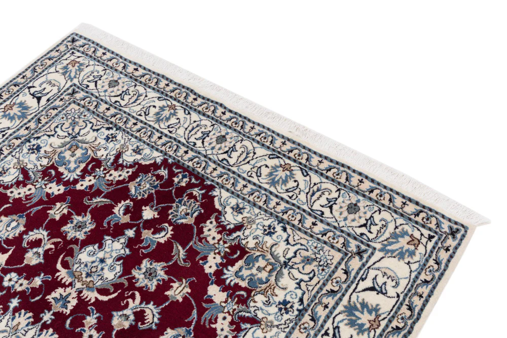 Perserteppich - Nain - 237 x 161 cm - rot - Image 4