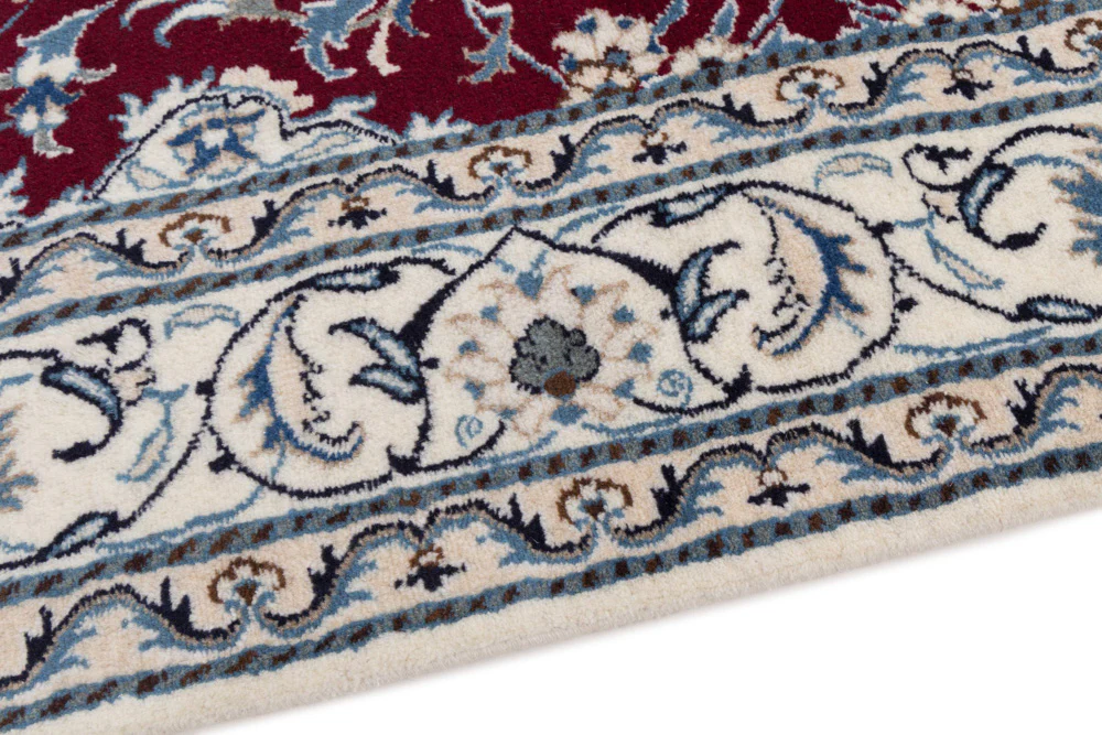 Perserteppich - Nain - 237 x 161 cm - rot - Image 5
