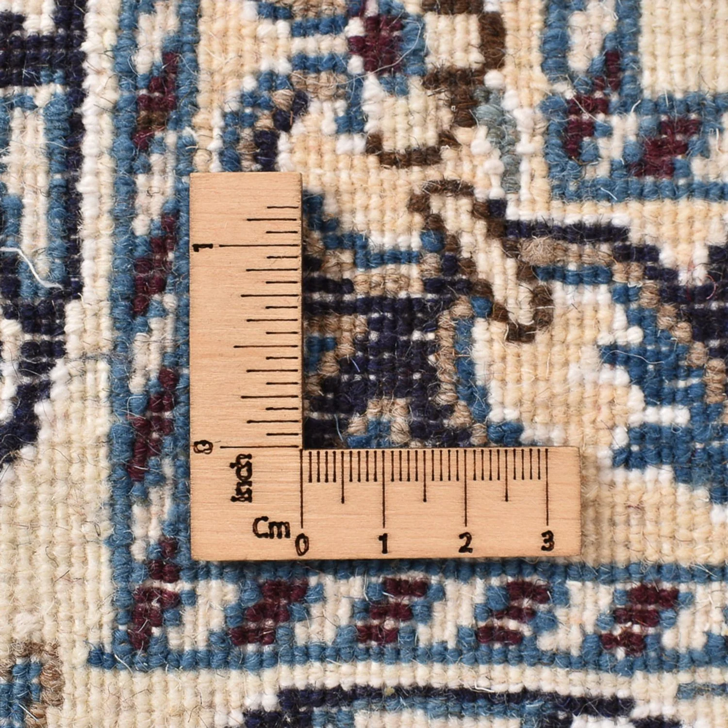 Perserteppich - Nain - 237 x 163 cm - hellbeige - Image 6