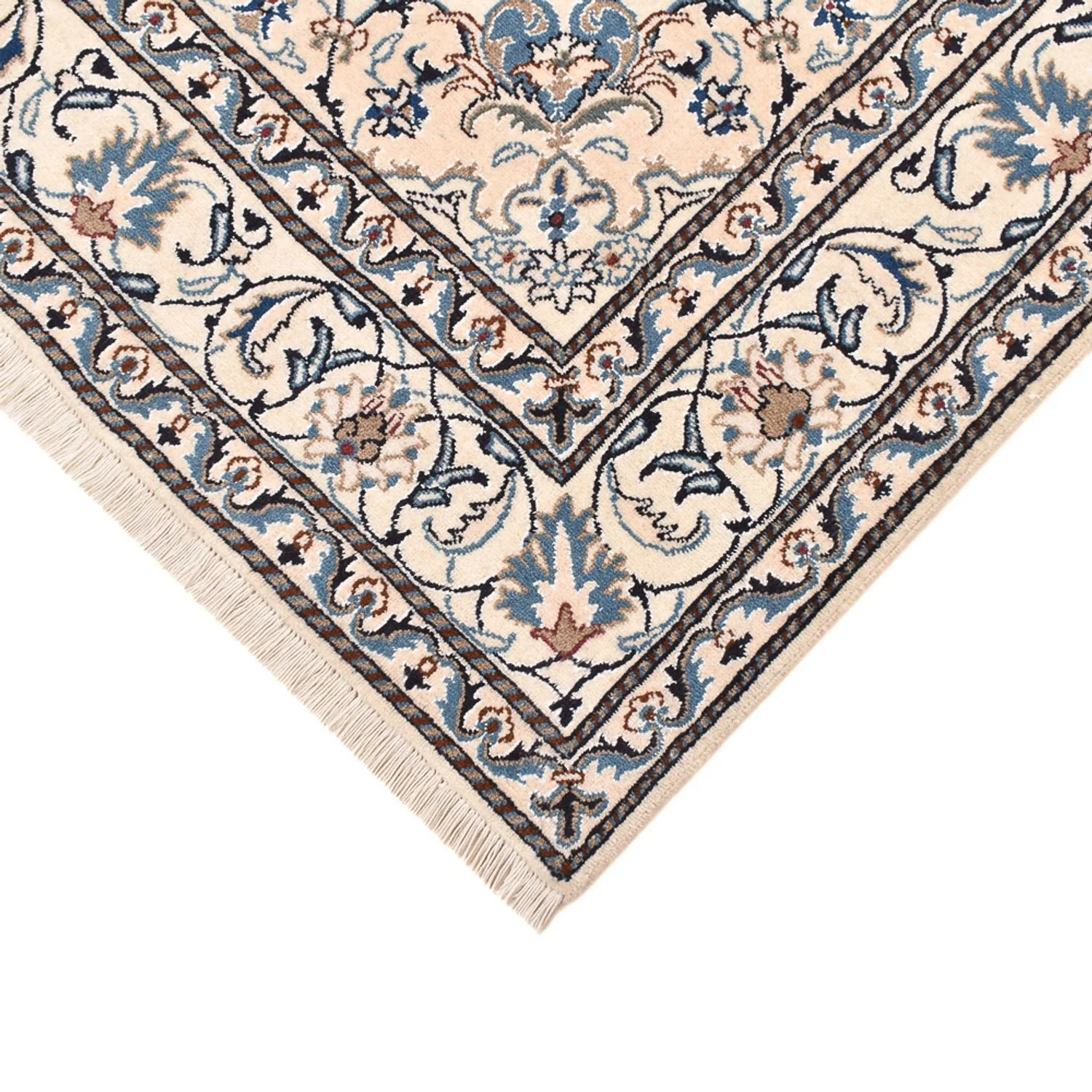 Perserteppich - Nain - 241 x 170 cm - hellbeige - Image 2