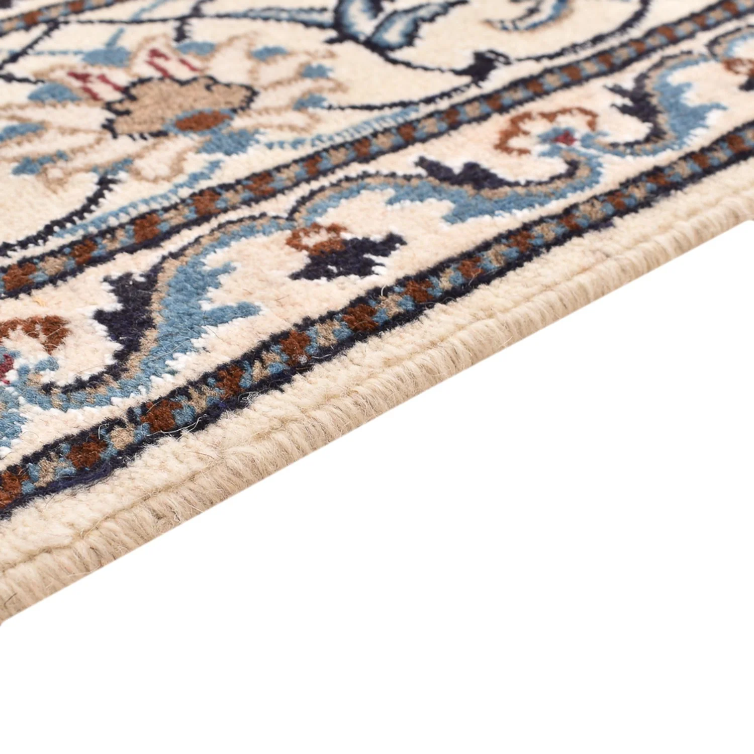 Perserteppich - Nain - 241 x 170 cm - hellbeige - Image 3
