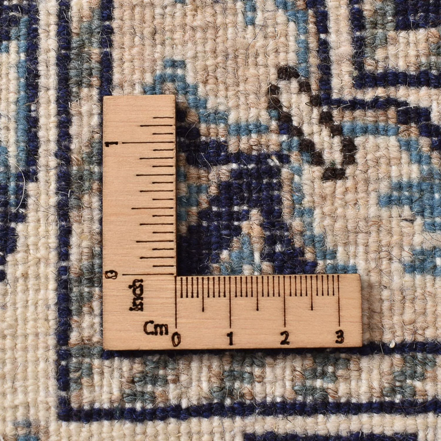 Perserteppich - Nain - 245 x 167 cm - dunkelblau - Image 6