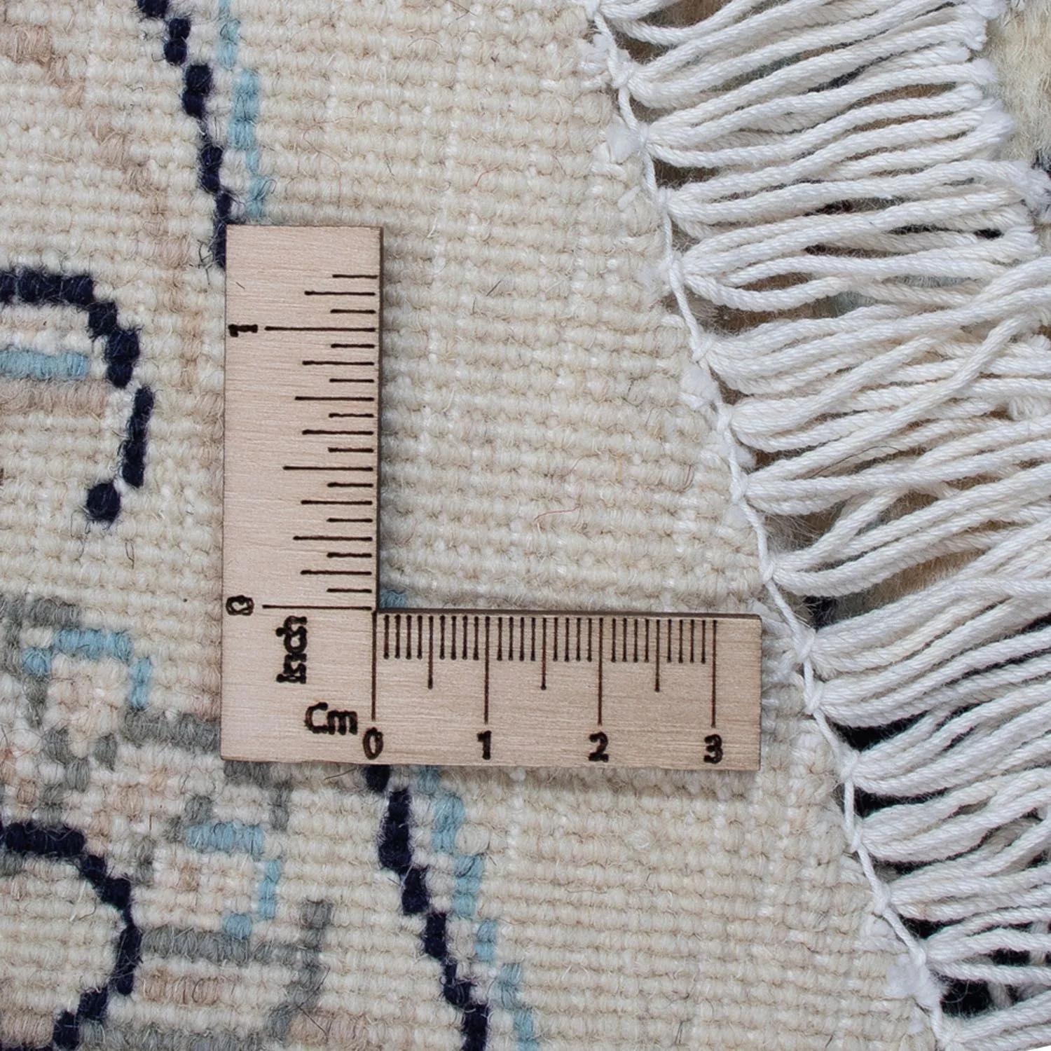 Perserteppich - Nain 300 x 300 cm - dunkelblau - Image 6