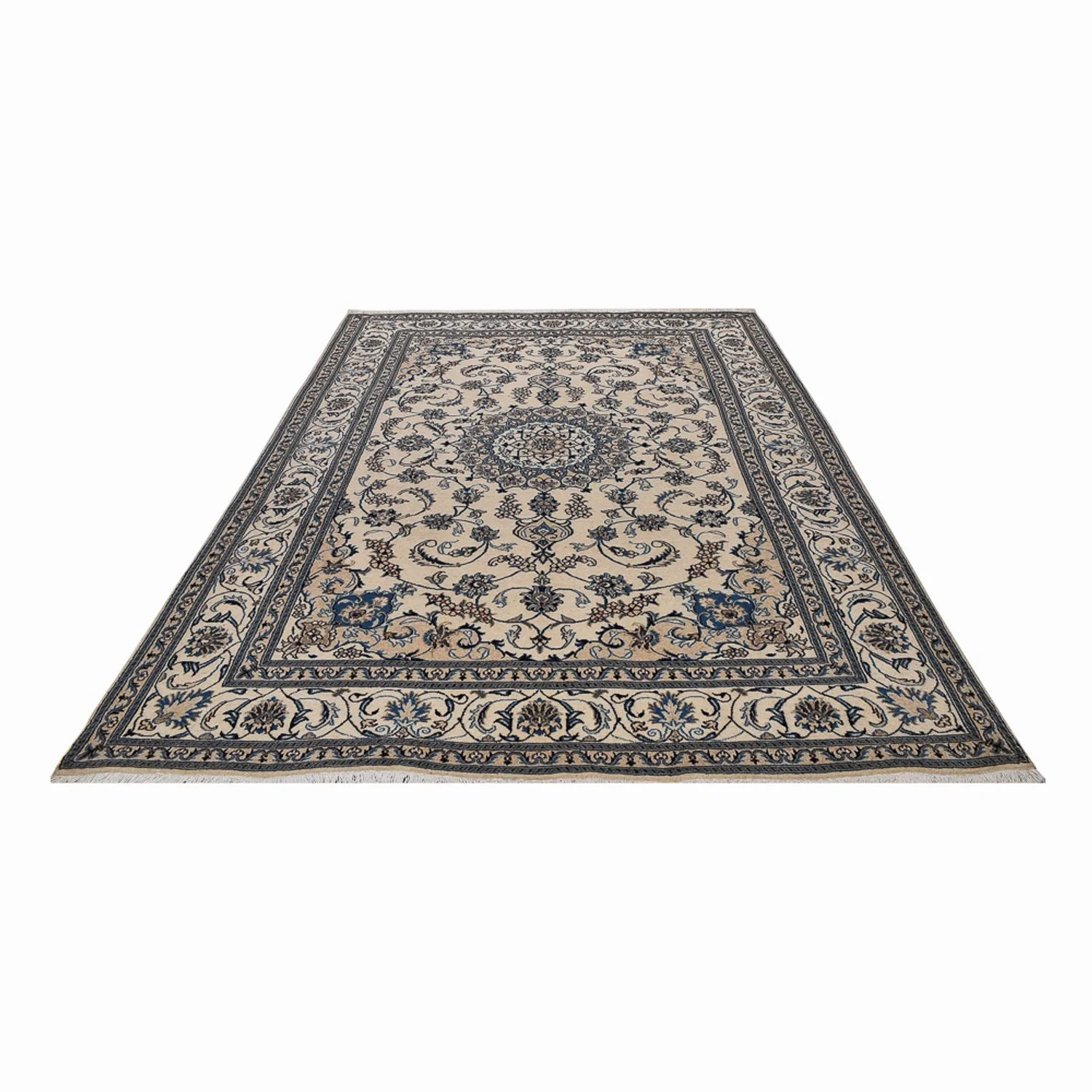 Perserteppich - Nain - 303 x 192 cm - beige - Image 5