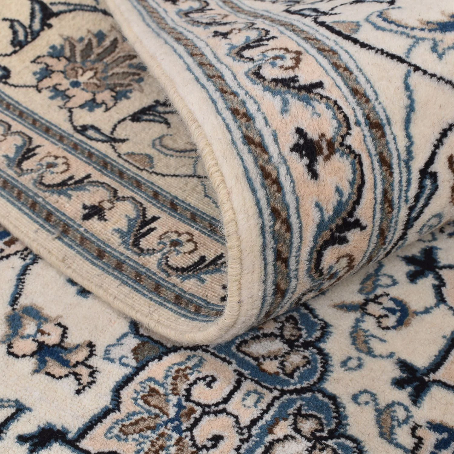 Perserteppich - Nain - 309 x 197 cm - creme - Image 4