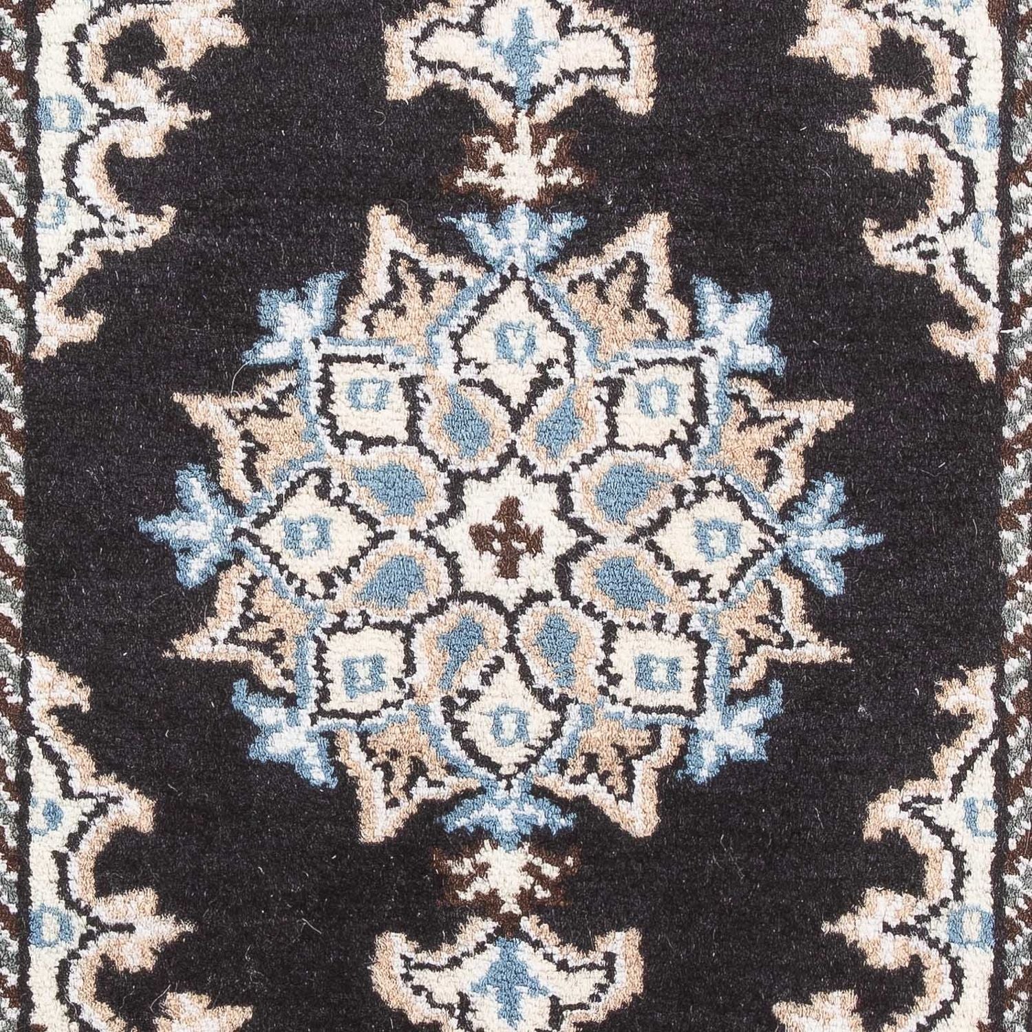 Perserteppich - Nain - 60 x 40 cm - dunkelblau - Image 2