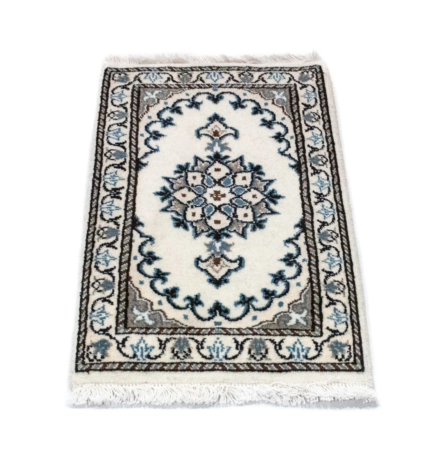 Perserteppich - Nain 60 x 40 cm - beige - Image 5