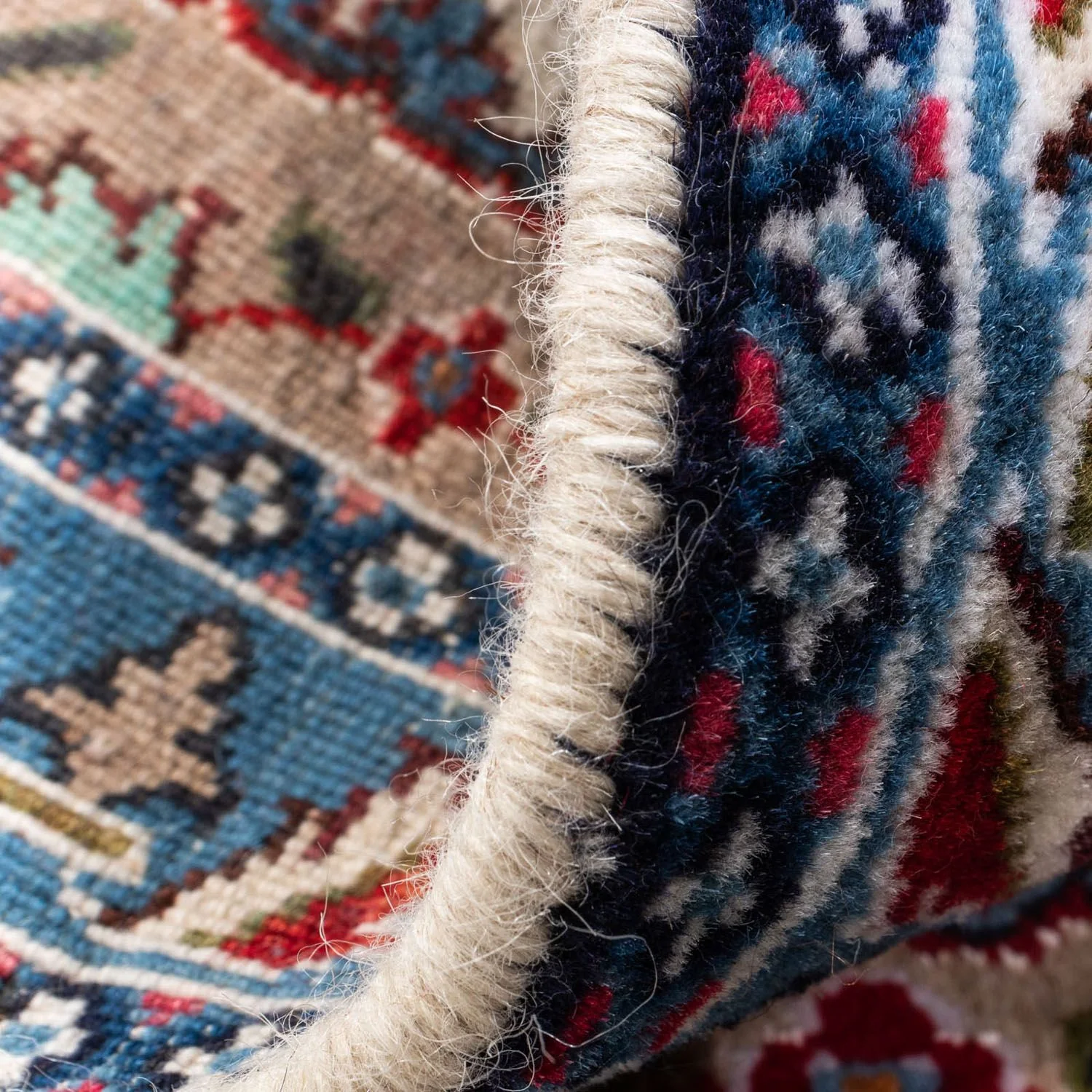Perserteppich - Nain 83 x 64 cm - beige - Image 4