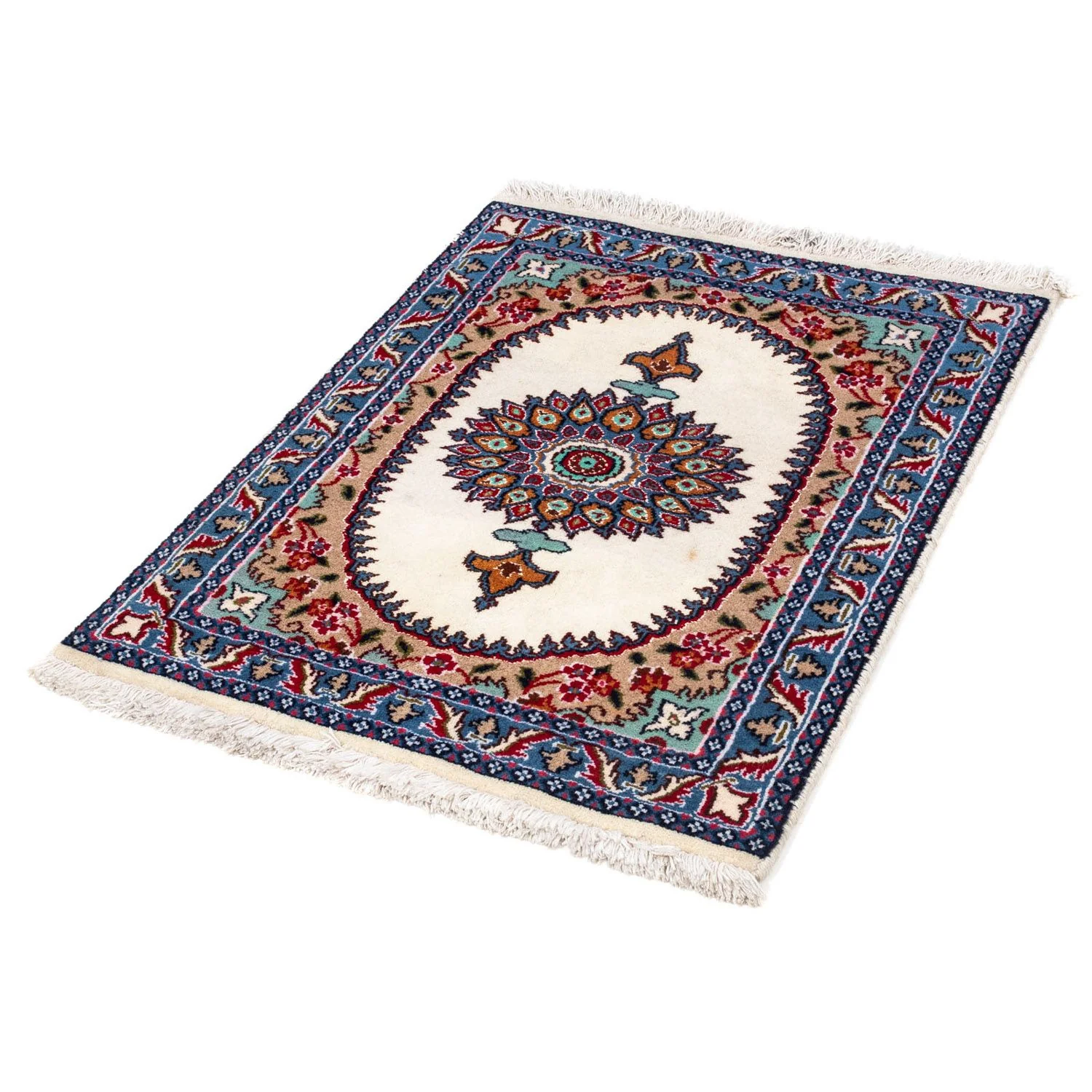 Perserteppich - Nain 83 x 64 cm - beige - Image 5