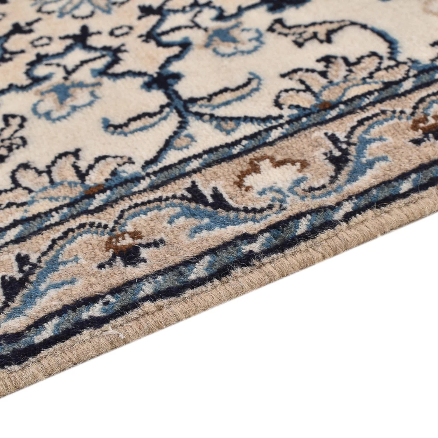 Perserteppich - Nain - 84 x 56 cm - creme - Image 3