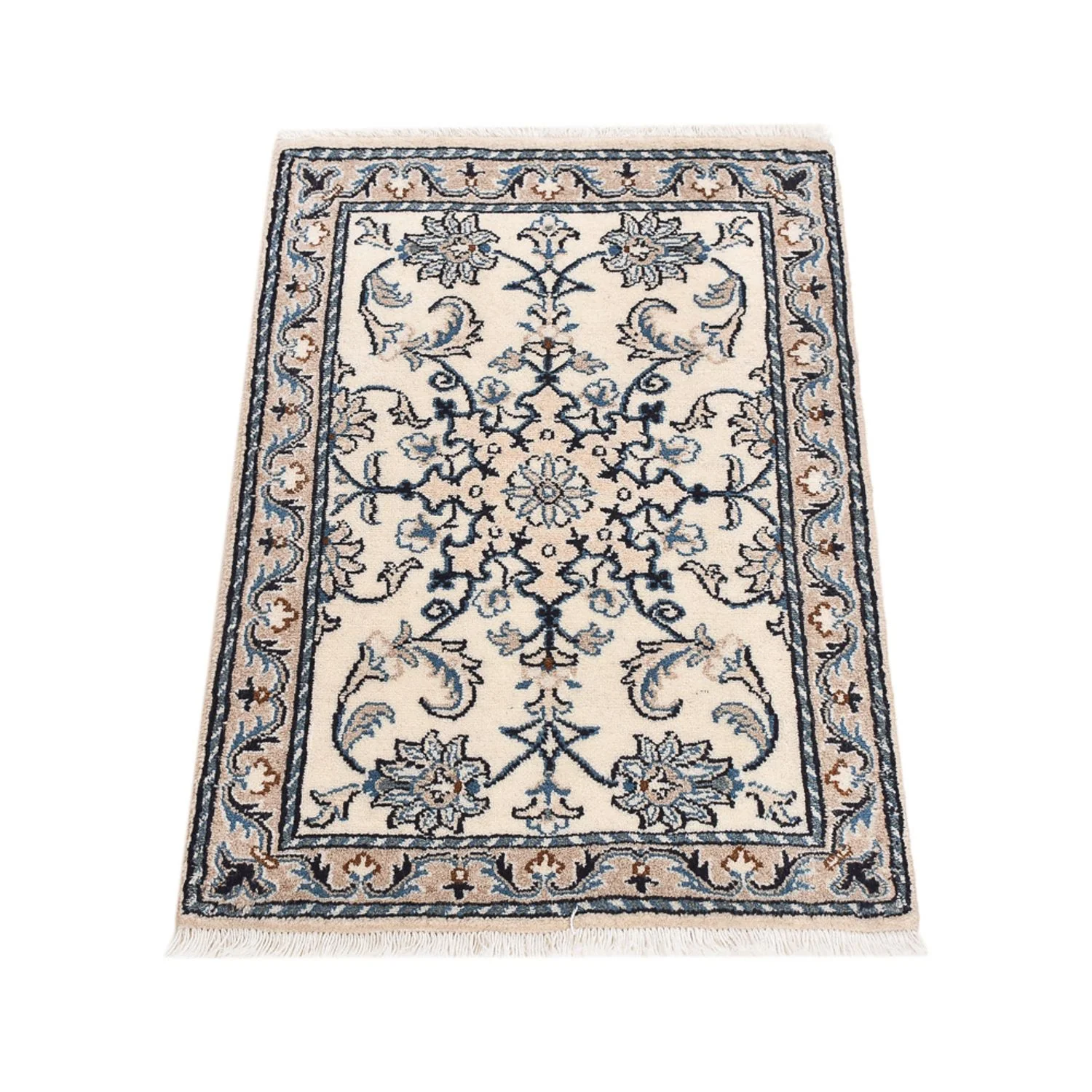 Perserteppich - Nain - 84 x 56 cm - creme - Image 4