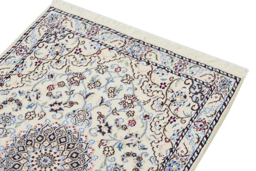 Perserteppich - Nain - 90 x 60 cm - creme - Image 4