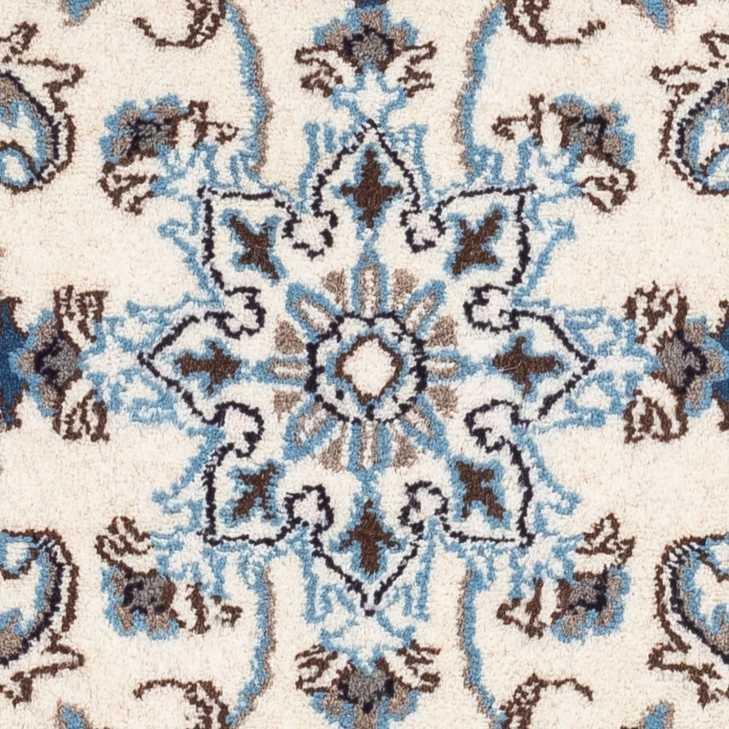 Perserteppich - Nain 90 x 60 cm - beige - Image 2