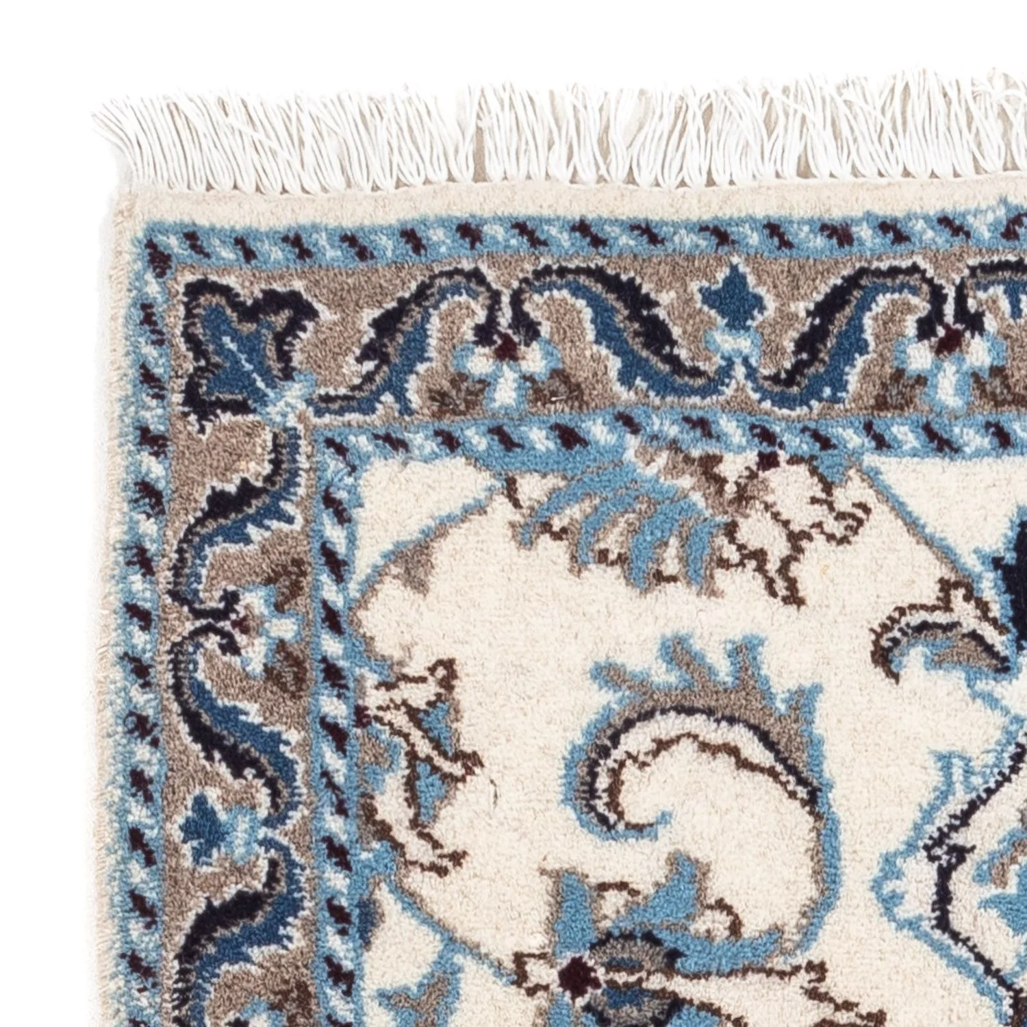 Perserteppich - Nain 90 x 60 cm - beige - Image 3