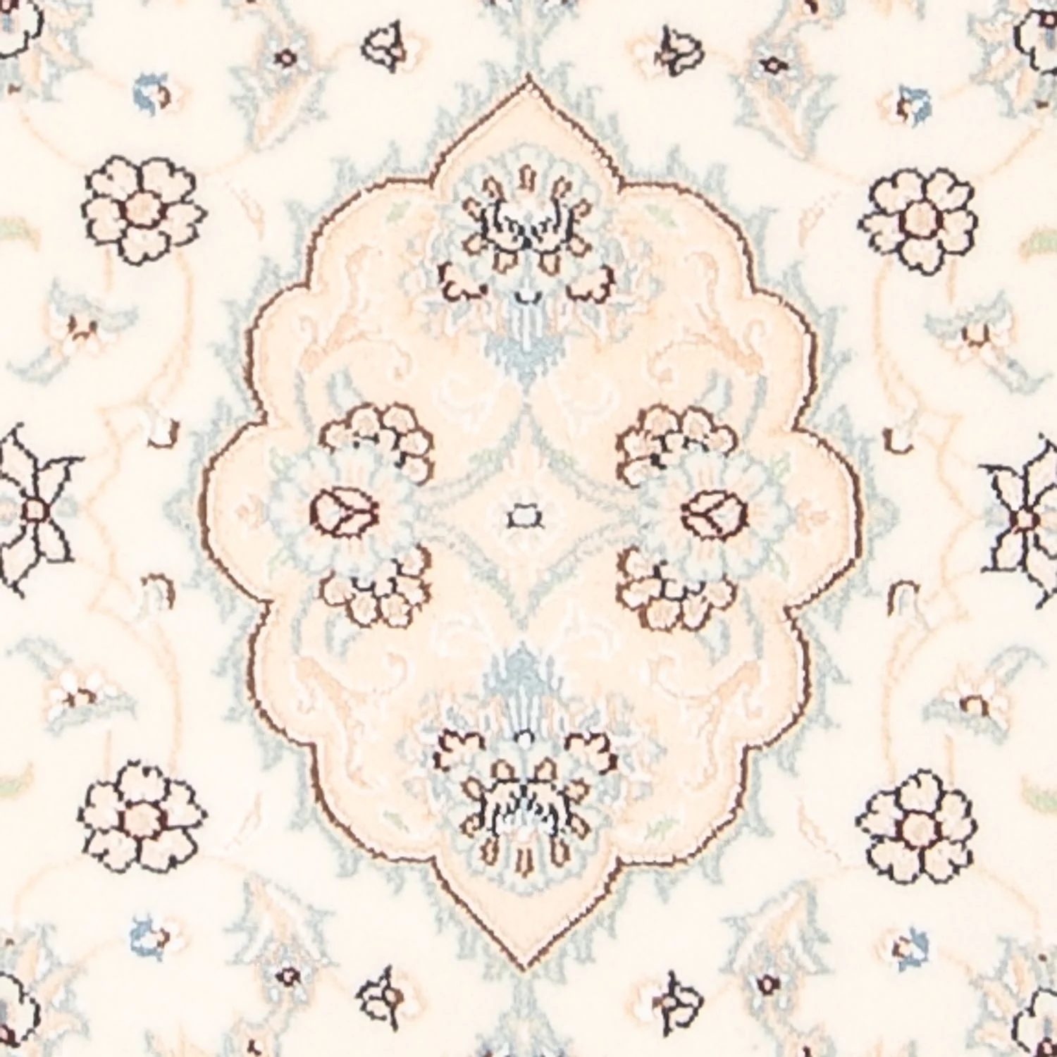Perserteppich - Nain - 91 x 60 cm - beige - Image 2