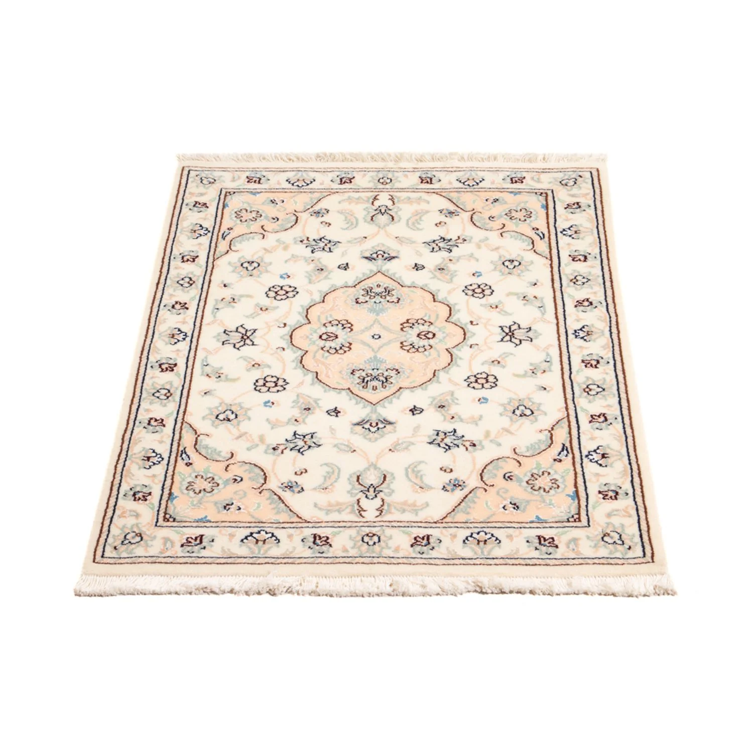 Perserteppich - Nain - 92 x 60 cm - beige - Image 5