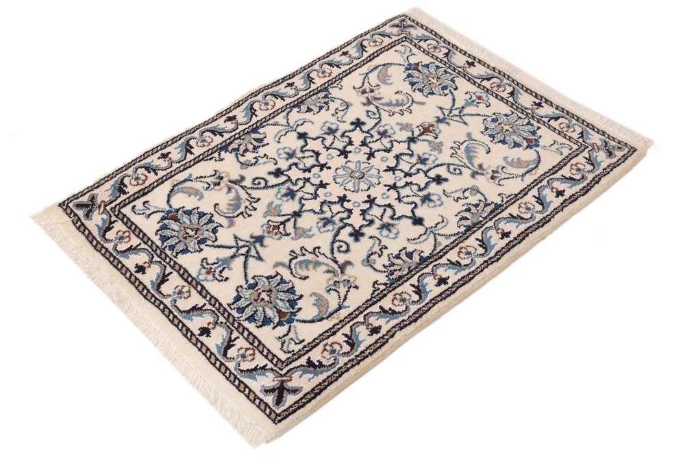 Perserteppich - Nain - 92 x 61 cm - creme - Image 2