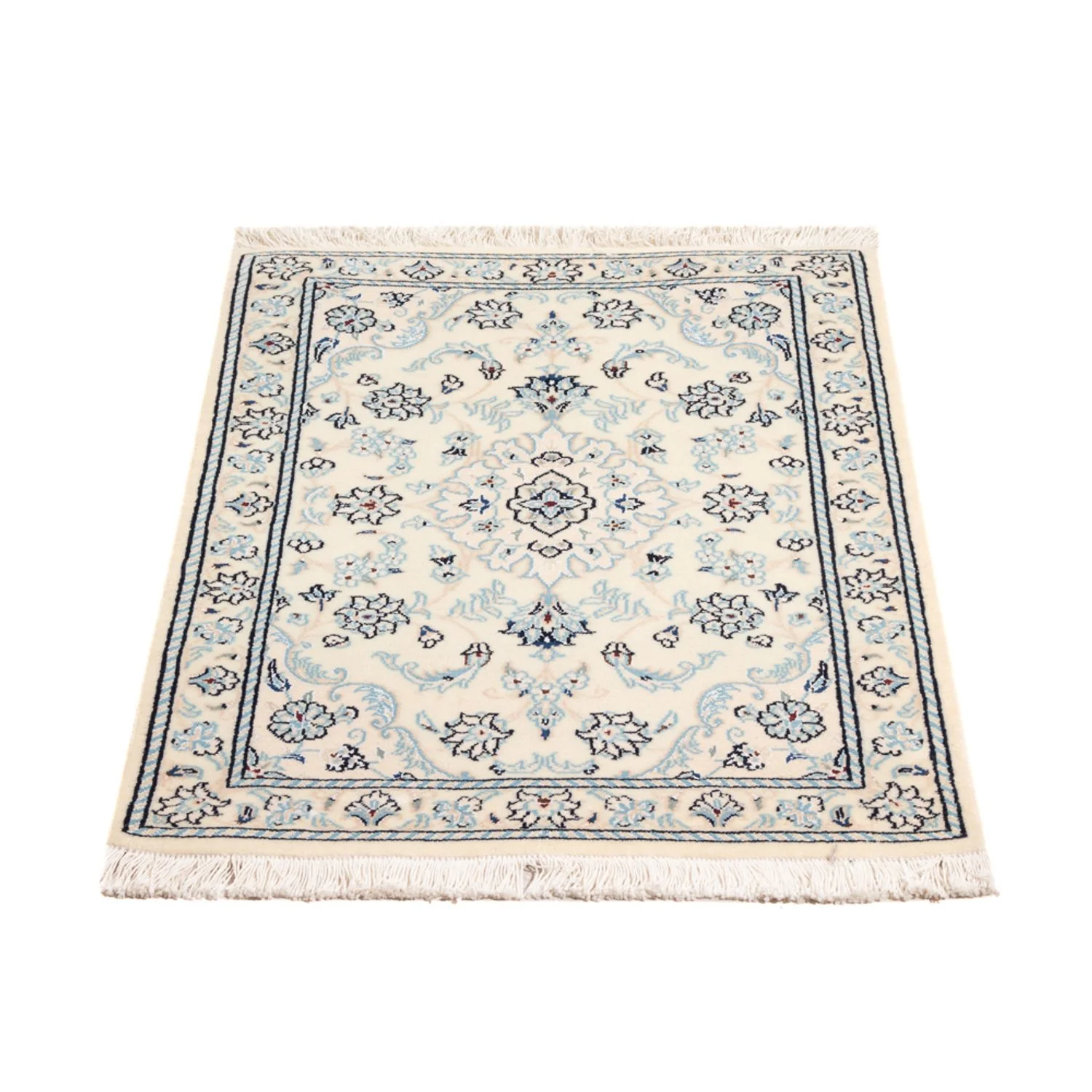 Perserteppich - Nain - 94 x 60 cm - creme - Image 5