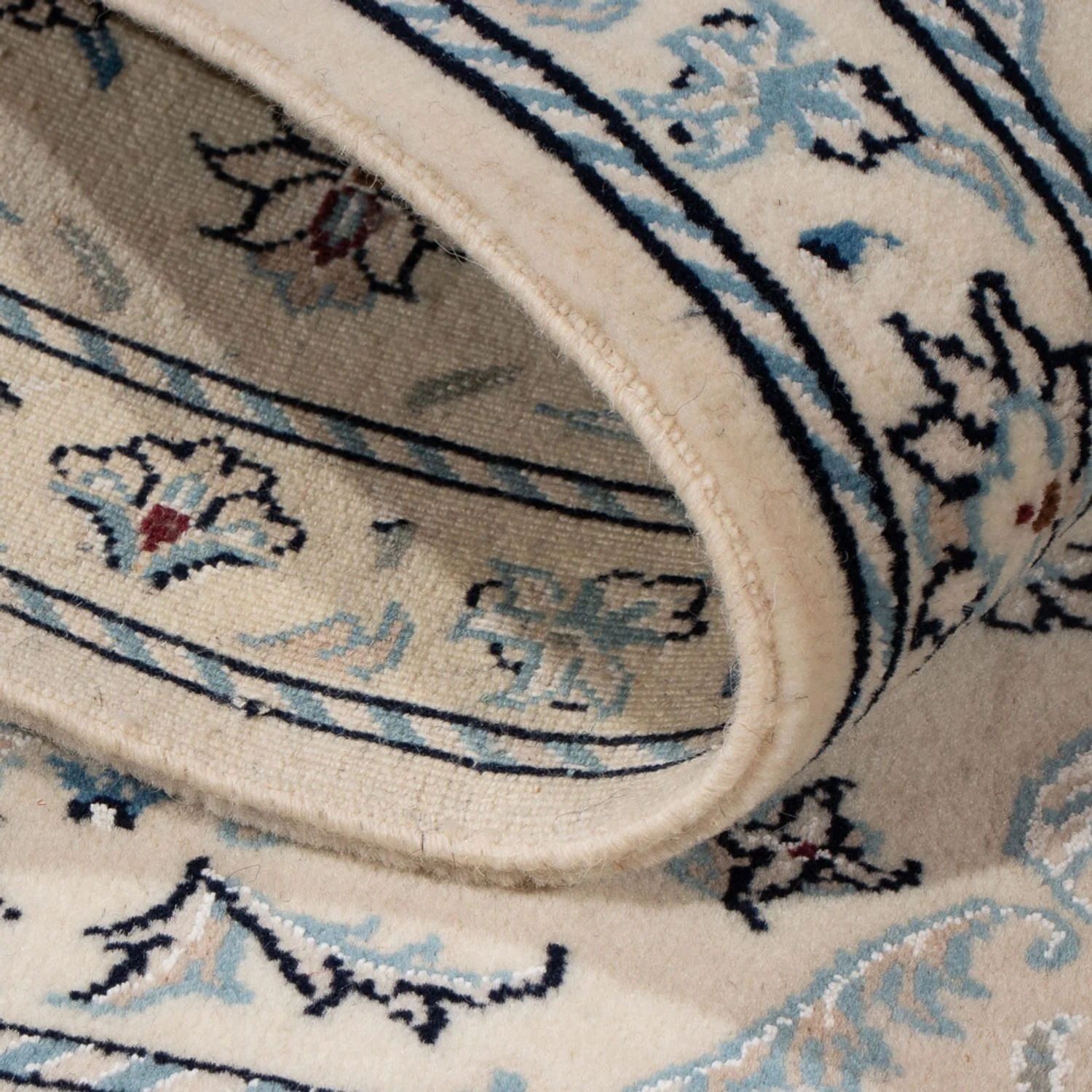Perserteppich - Nain - 96 x 61 cm - creme - Image 4