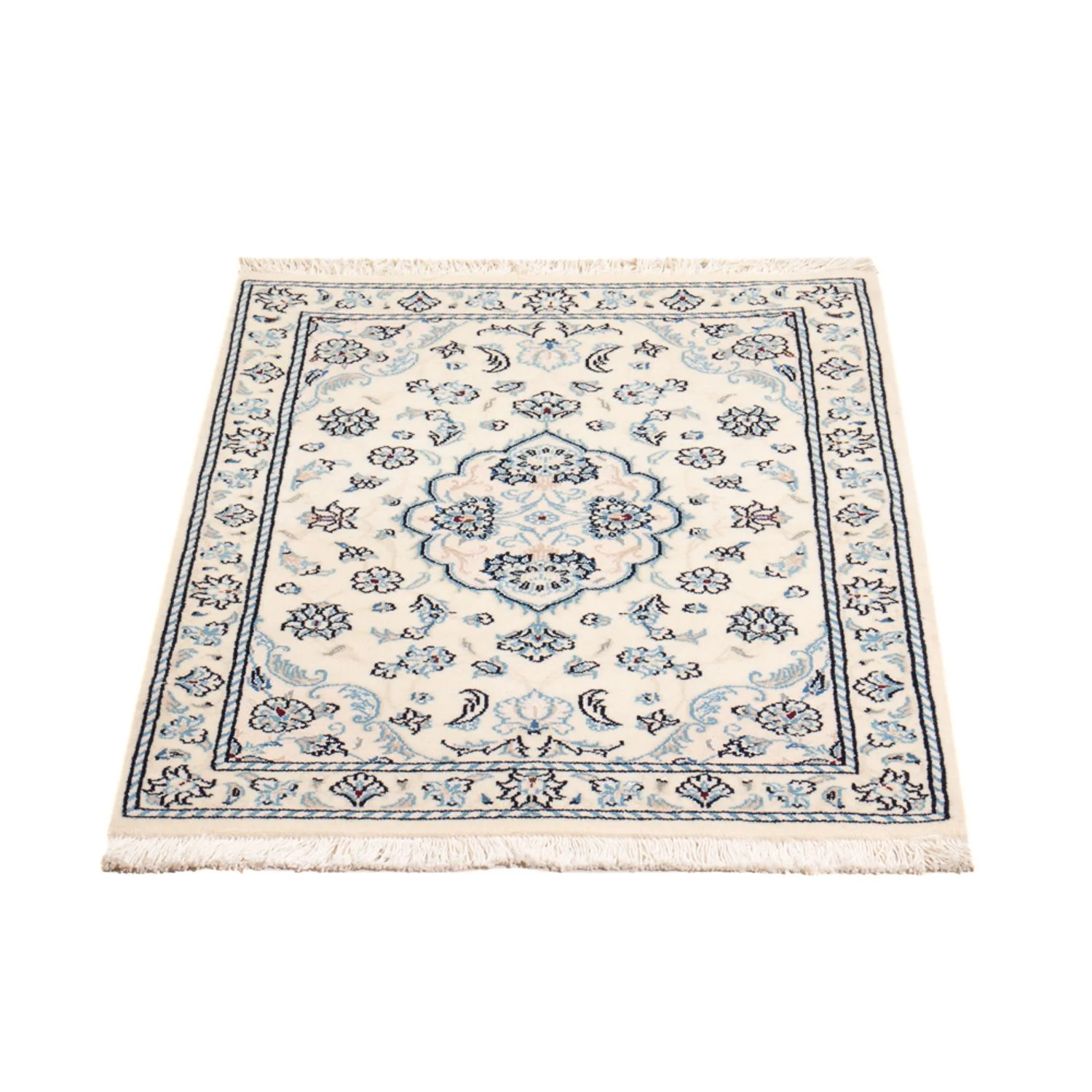 Perserteppich - Nain - 96 x 61 cm - creme - Image 5
