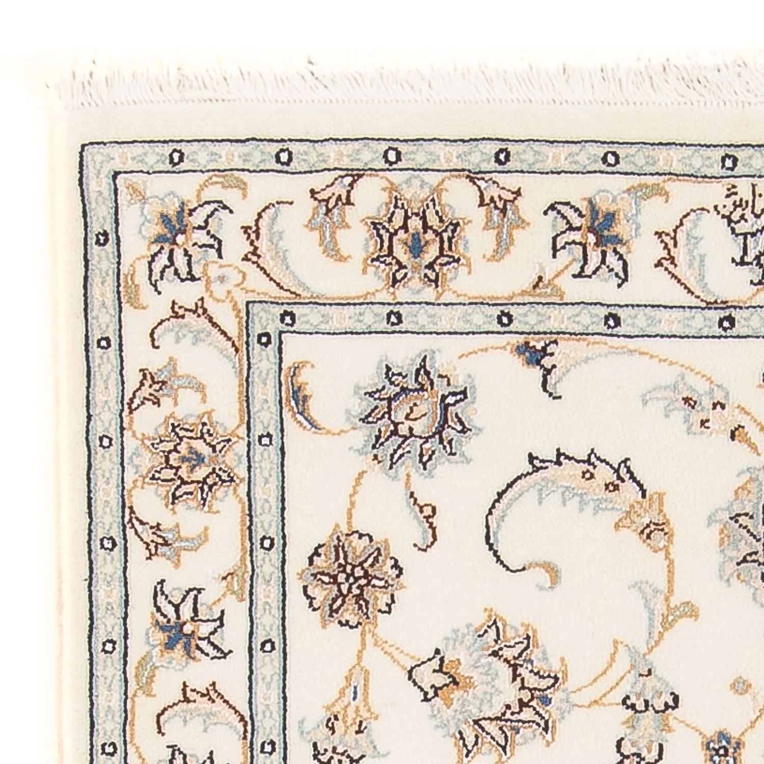 Perserteppich - Nain - Premium - 118 x 80 cm - creme - Image 3