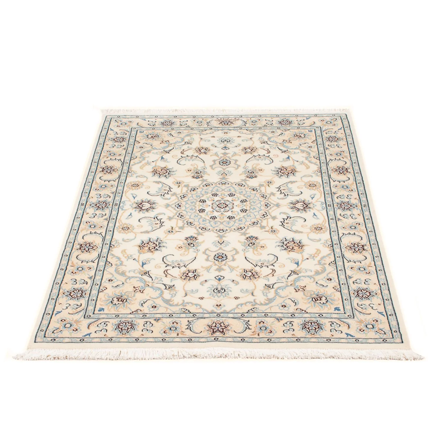 Perserteppich - Nain - Premium - 118 x 82 cm - creme - Image 5