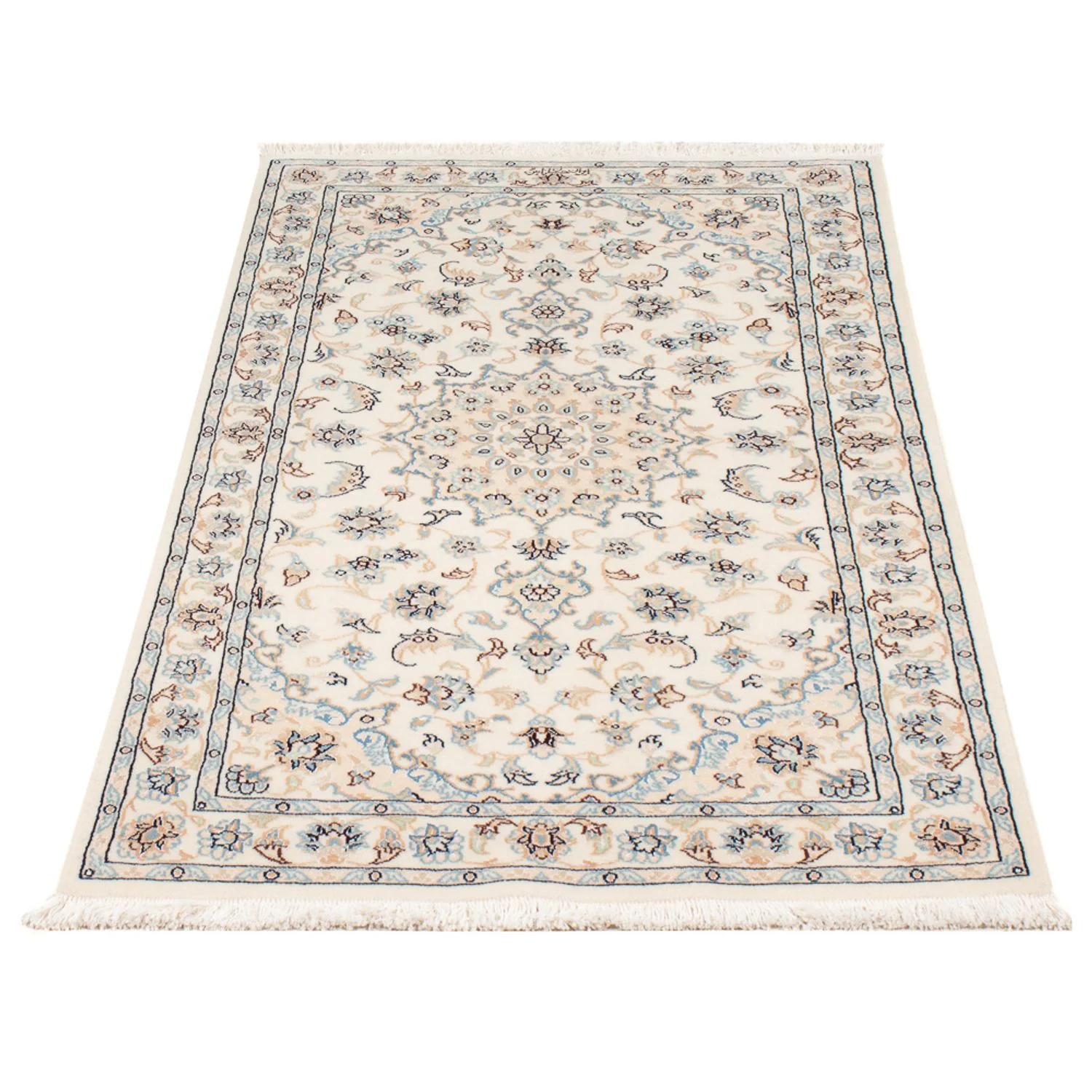 Perserteppich - Nain - Premium - 135 x 74 cm - creme - Image 5
