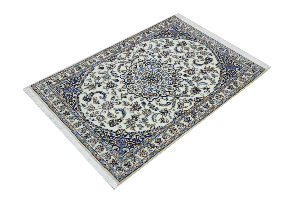 Perserteppich - Nain - Premium - 148 x 100 cm - creme - Image 3