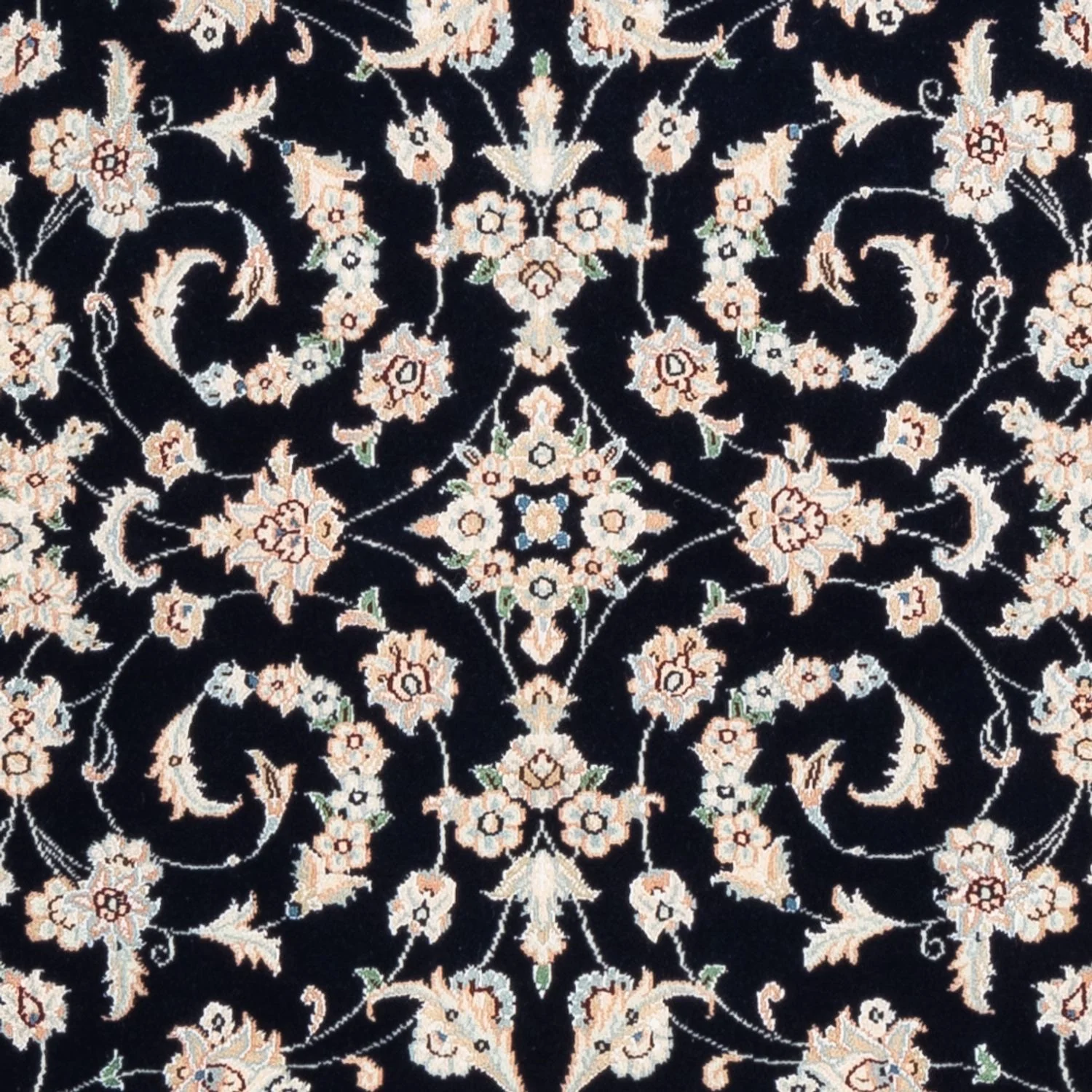 Perserteppich - Nain - Premium - 152 x 107 cm - dunkelblau - Image 2