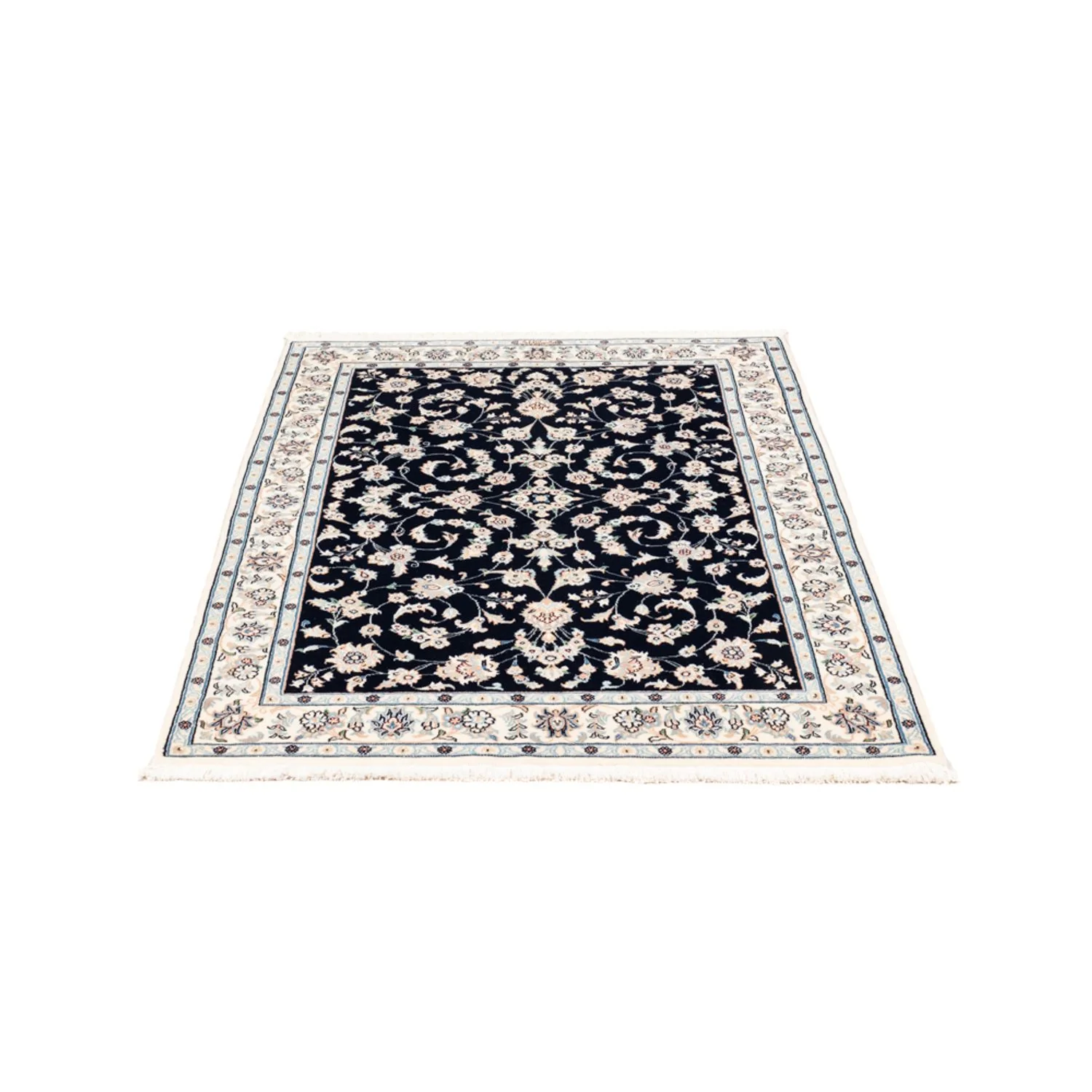 Perserteppich - Nain - Premium - 152 x 107 cm - dunkelblau - Image 5