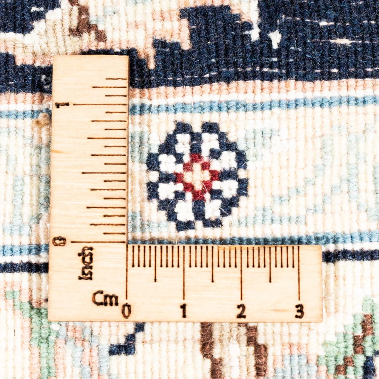 Perserteppich - Nain - Premium - 152 x 107 cm - dunkelblau - Image 6
