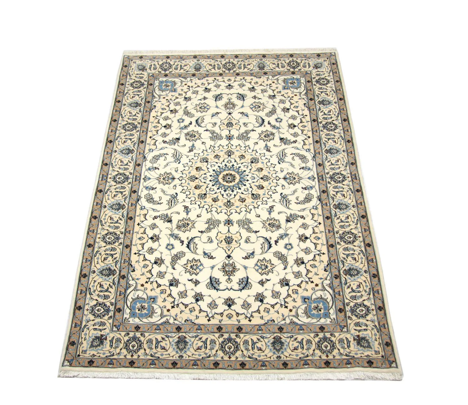 Perserteppich - Nain - Premium 212 x 135 cm Teppichbrücke