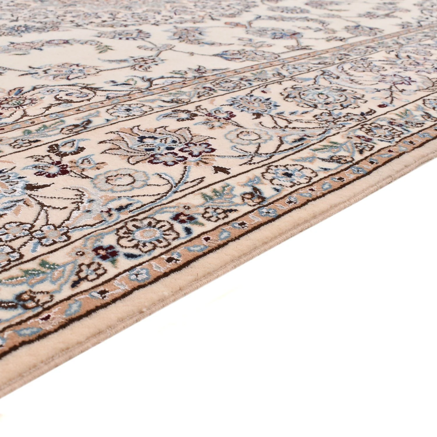 Perserteppich - Nain - Premium - 219 x 146 cm - hellgrau - Image 3