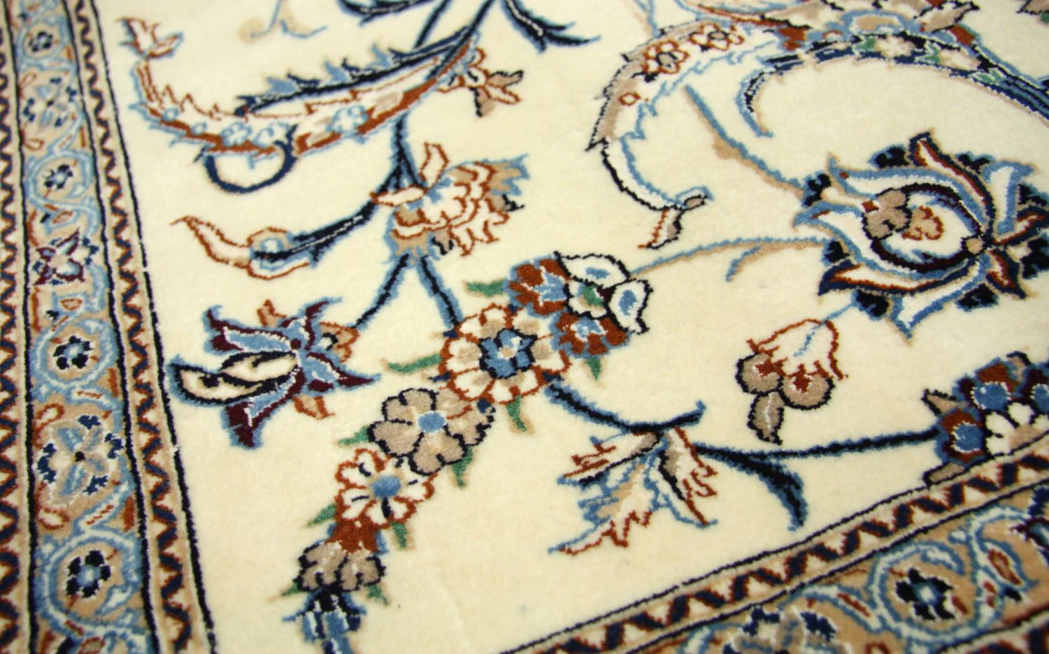 Perserteppich - Nain - Premium 253 x 165 cm Wohnzimmer Teppich - Image 3