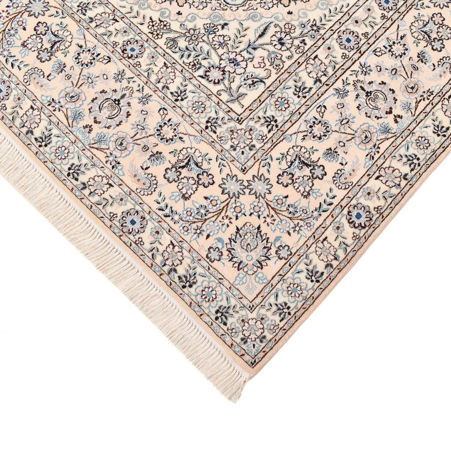 Perserteppich - Nain - Premium - 302 x 210 cm - weiß - Image 2