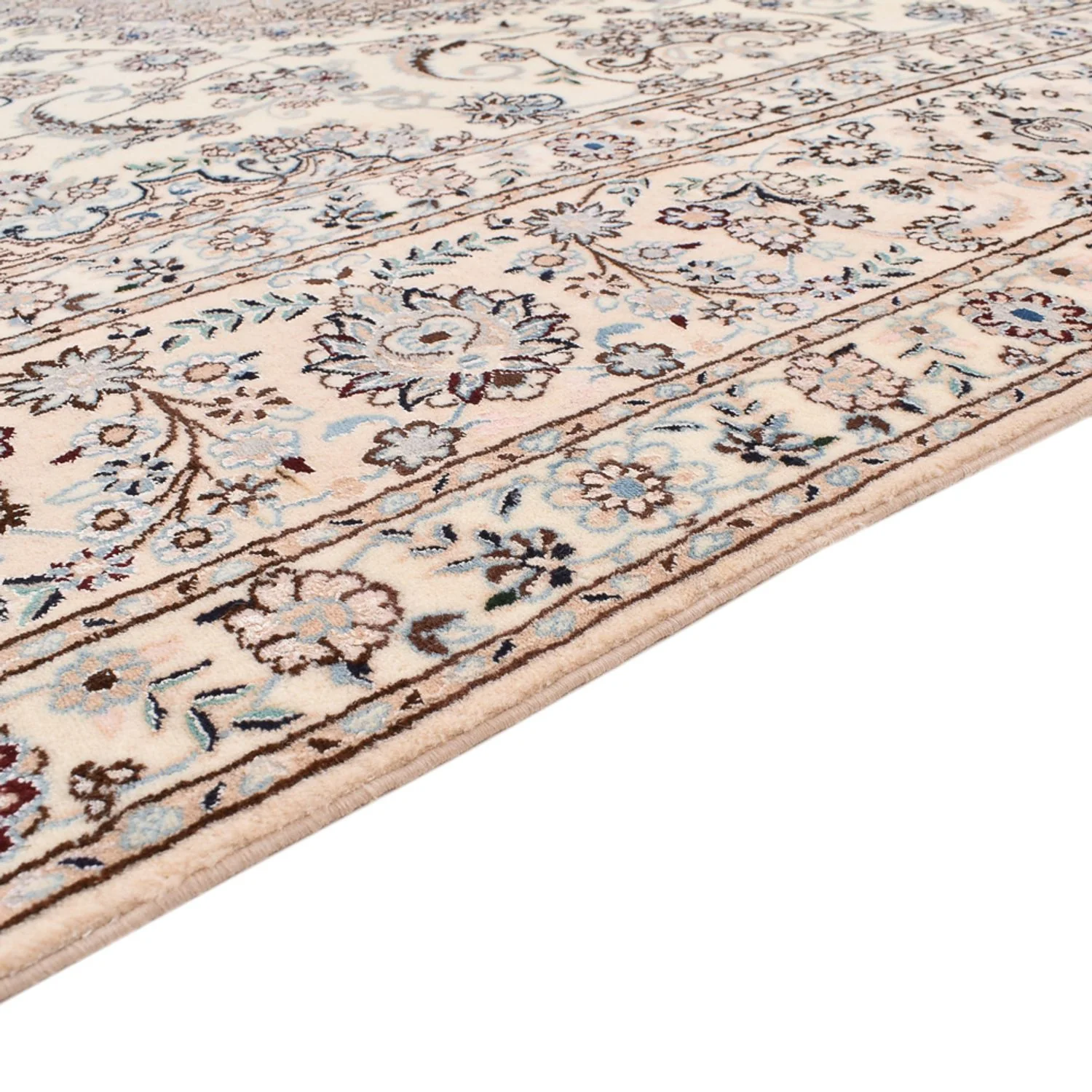 Perserteppich - Nain - Premium - 302 x 210 cm - weiß - Image 3