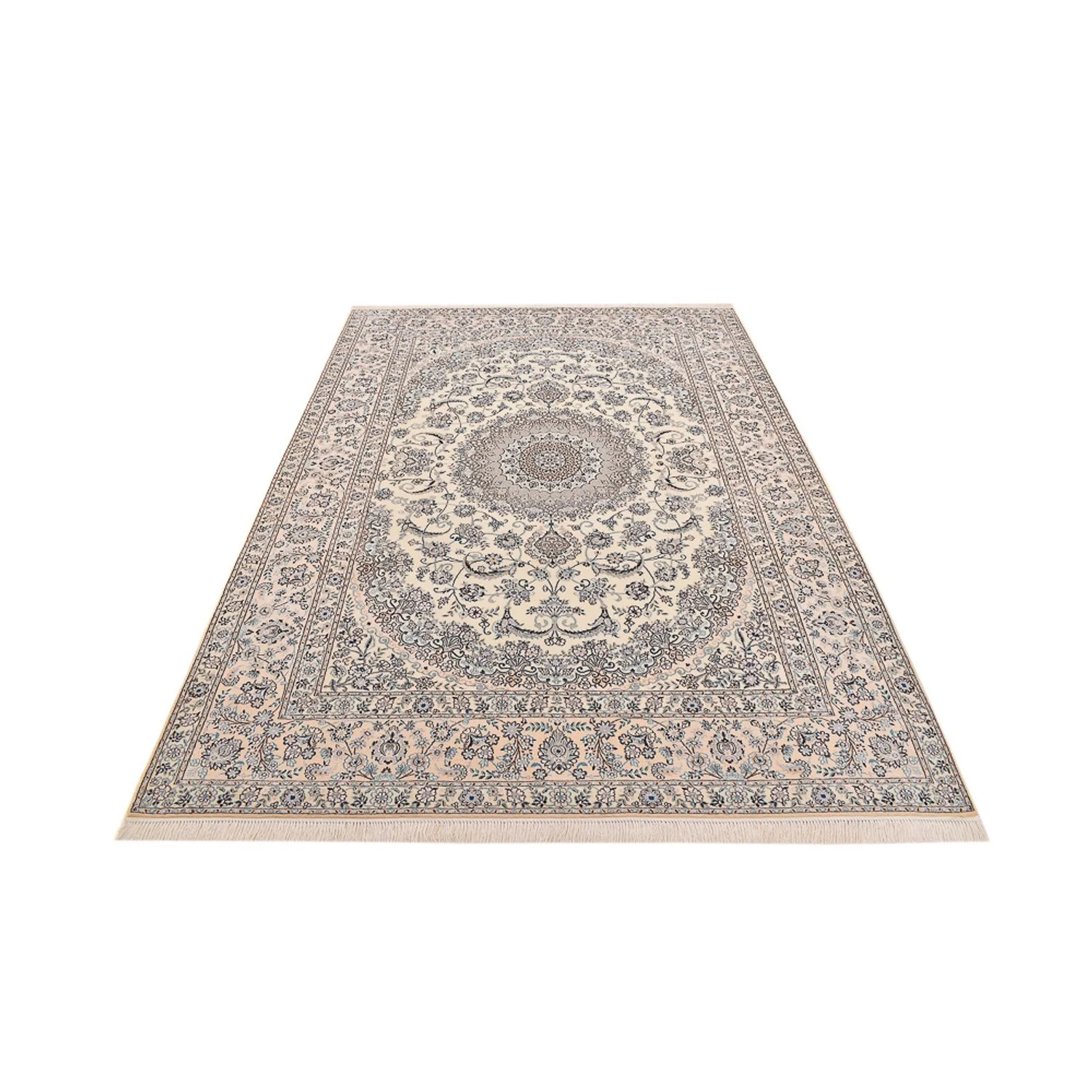 Perserteppich - Nain - Premium - 302 x 210 cm - weiß - Image 5