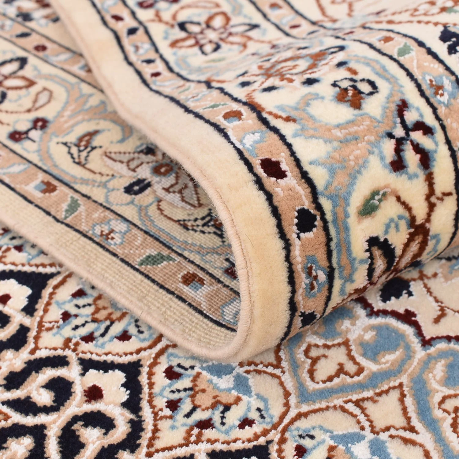 Perserteppich - Nain - Premium - 306 x 200 cm - beige - Image 4