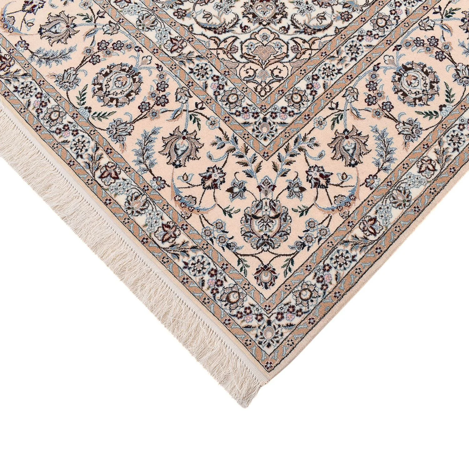 Perserteppich - Nain - Premium - 306 x 254 cm - dunkelblau - Image 2